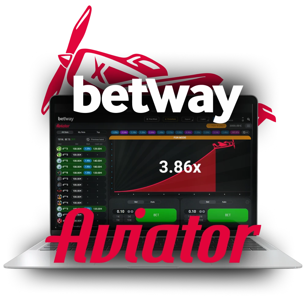 Betway Casino'da Aviator oynayın
